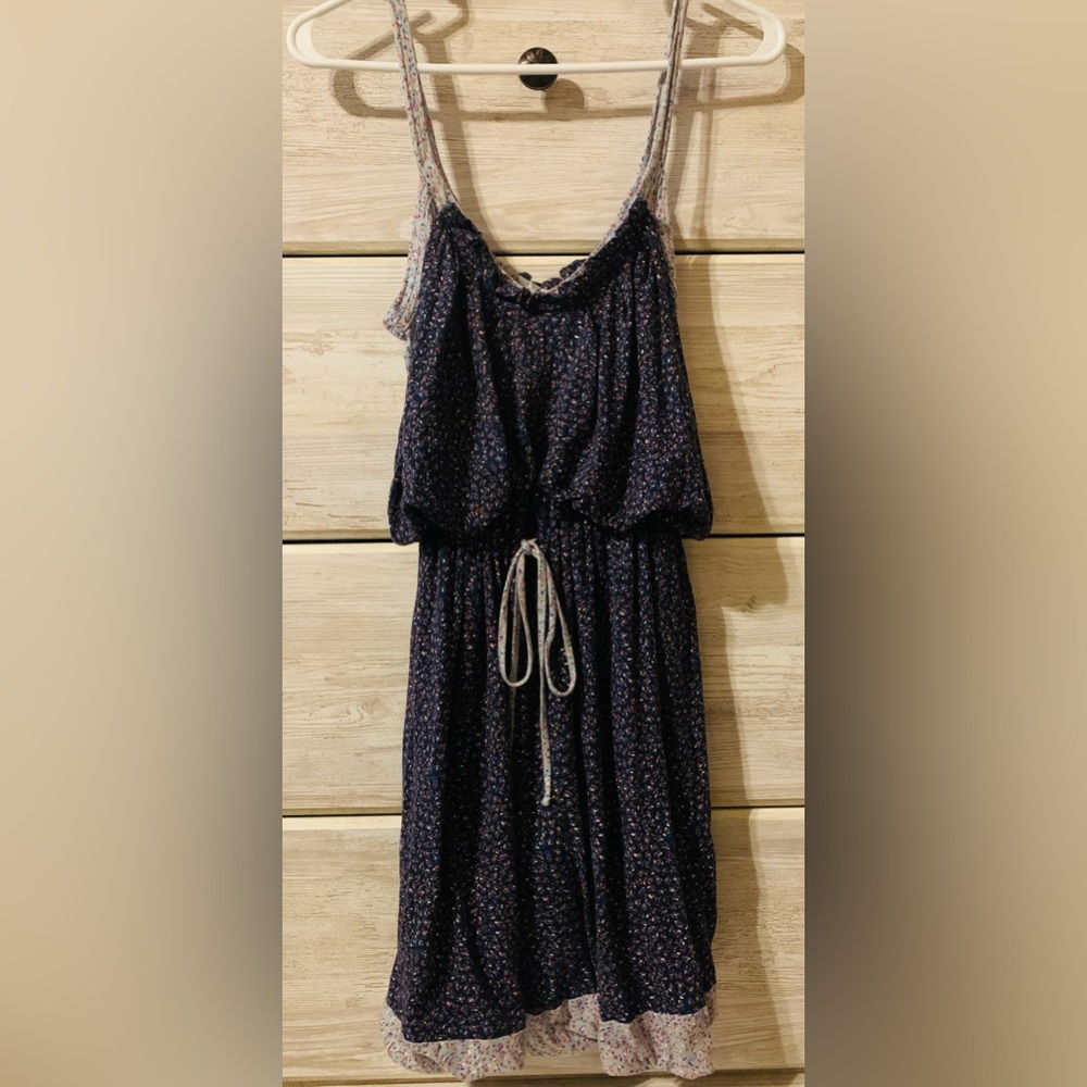 Marc Jacobs Navy and Light Blue Dress